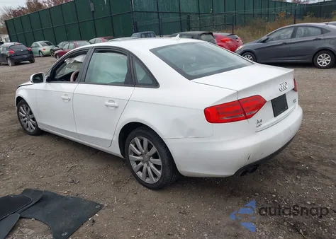 2012 Audi A4 2.0T Premium z USA, uszkodzony, nr VIN WAUBFAFL1CA114101